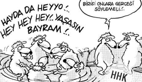 Resimli Komik Bayram Mesajları