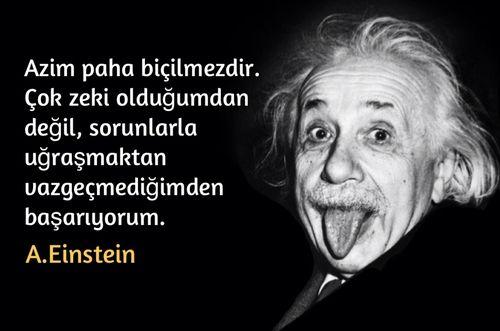 Anlamlı Albert Einstein Sözleri