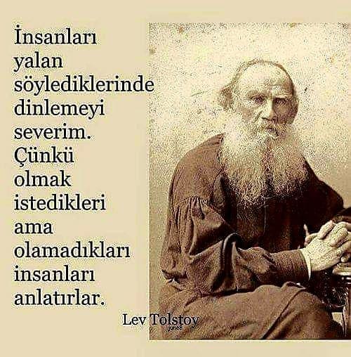 Tolstoy Anlamlı Sözleri