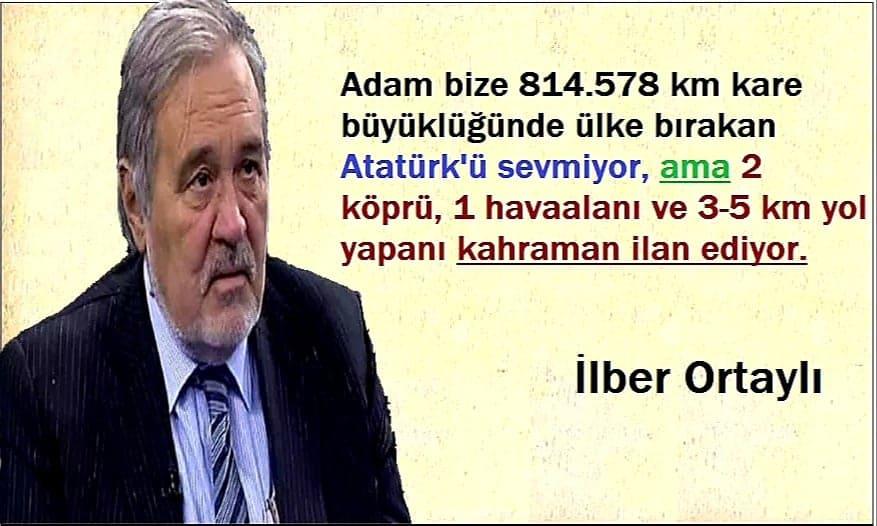 İlber Ortaylı Anlamlı Sözleri