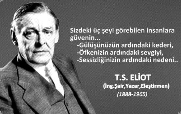 T. S. Eliot Sözleri