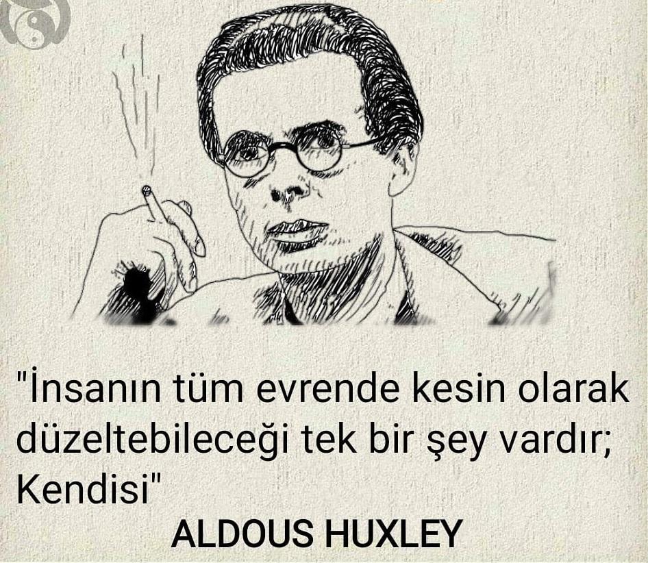 Aldous Huxley Etkileyici Sözleri