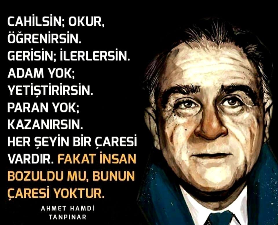 En Güzel Ahmet Hamdi Tanpınar Sözleri