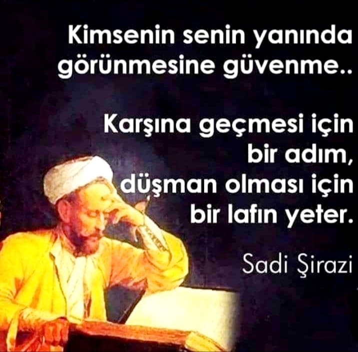 En Güzel Sadi Şirazi Sözleri