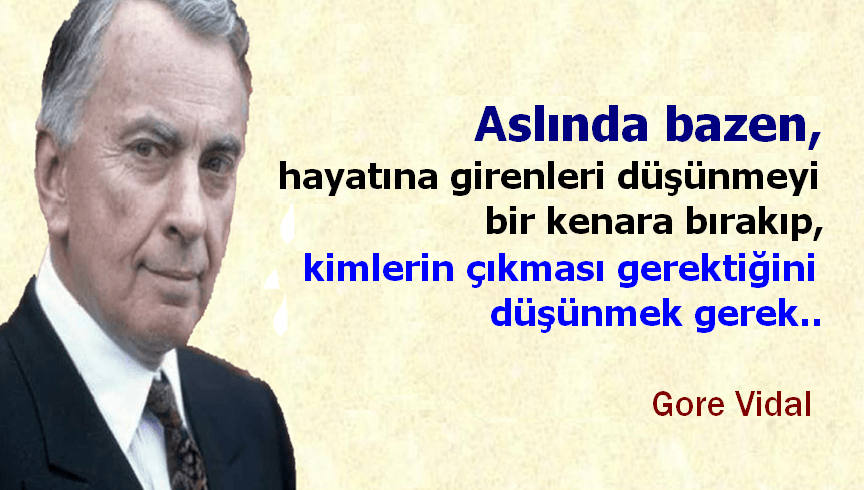 Gore Vidal Sözleri