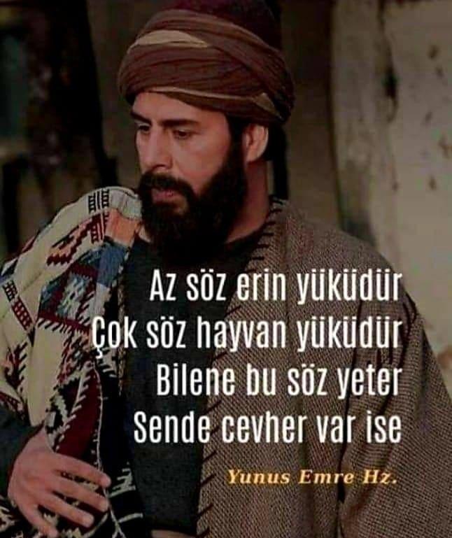 Kısa Yunus Emre Sözleri