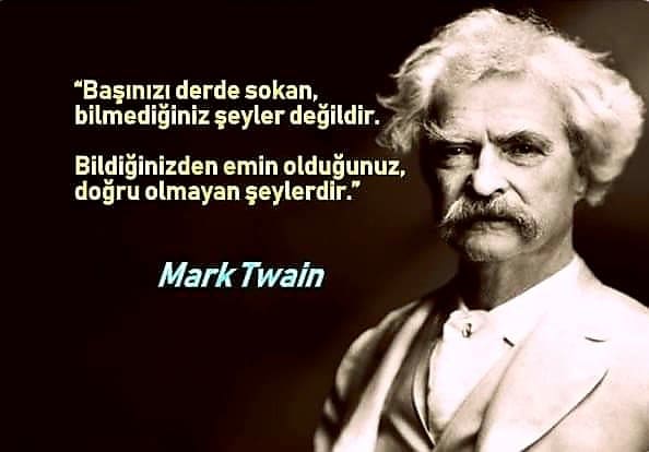 Mark Twain Anlamlı Sözleri