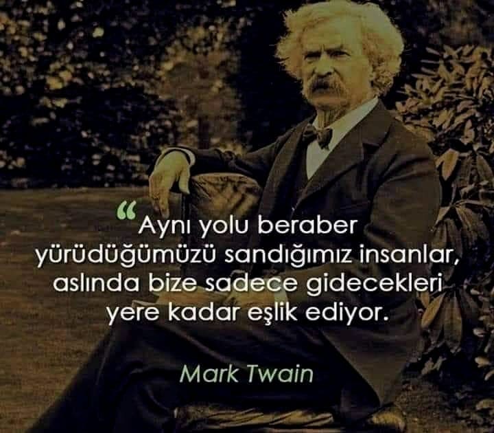 Mark Twain Etkileyici Sözleri