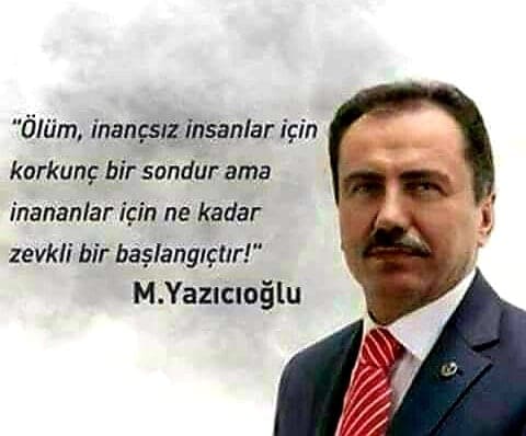 Muhsin Yazıcıoğlu İz Bırakan Sözleri