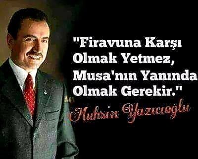 Muhsin Yazıcıoğlu Vatan Sözleri
