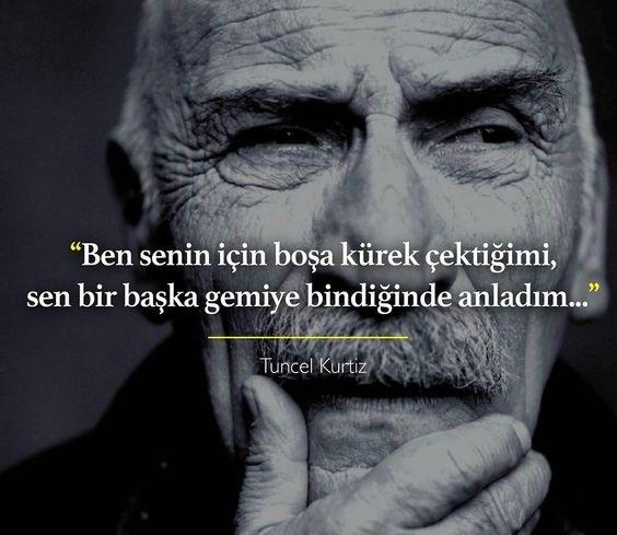 Tuncel Kurtiz Anlamlı Sözleri