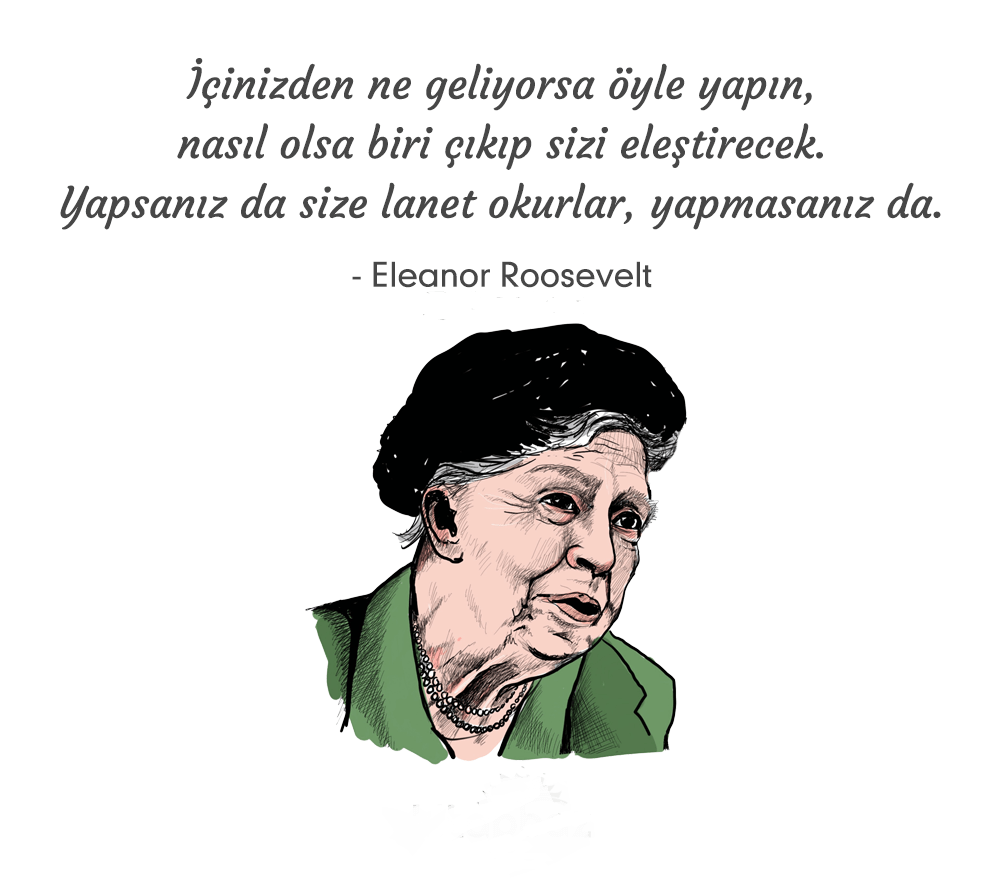 En Güzel Eleanor Roosevelt Sözleri