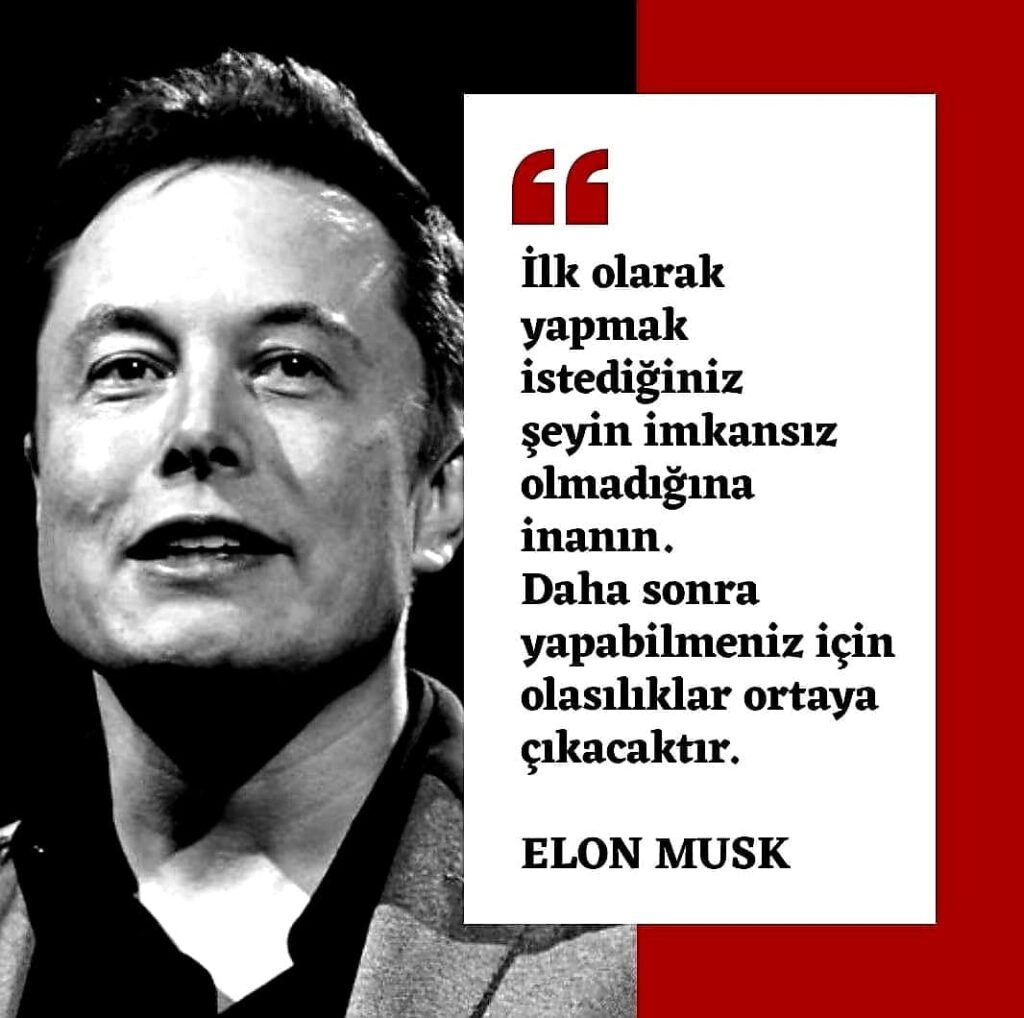 En Güzel Elon Musk Sözleri