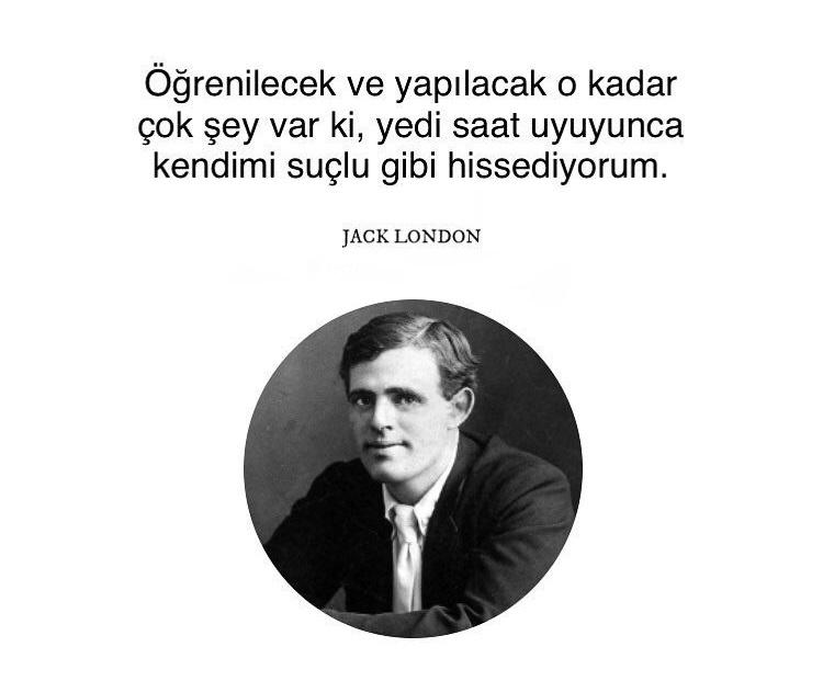 Etkileyici Jack London Sözleri