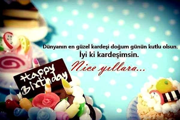 Kardeşe En Güzel Doğum Günü Mesajları