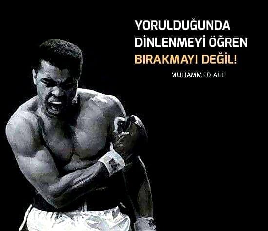 Kısa Muhammed Ali Sözleri
