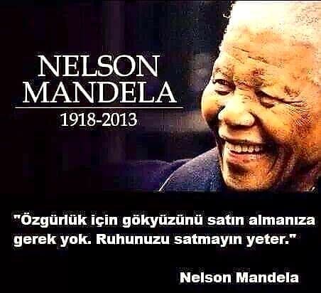 Kısa Nelson Mandela Sözleri