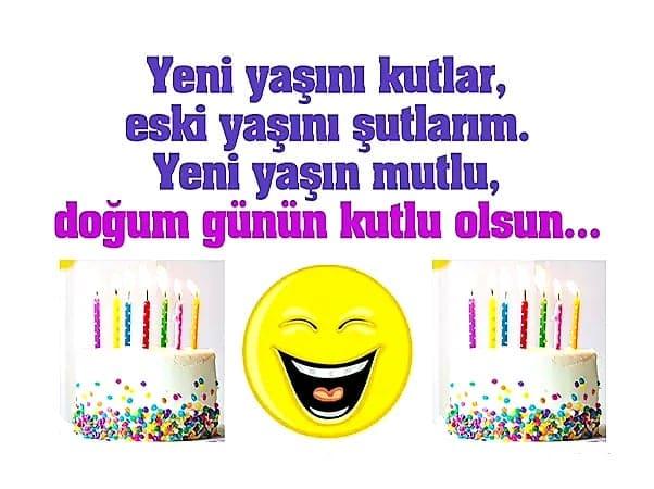 Etkileyici Komik Doğum Günü Mesajları