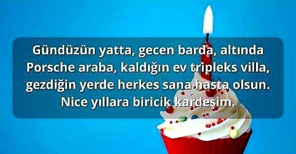 Komik Doğum Günü Kutlama Mesajları