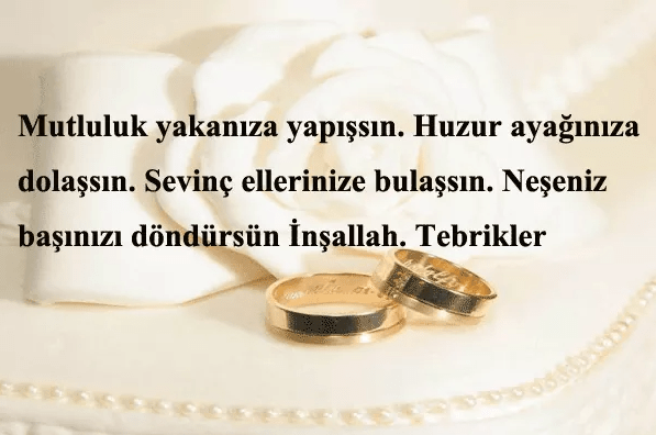 Nişan Tebrik Mesajları