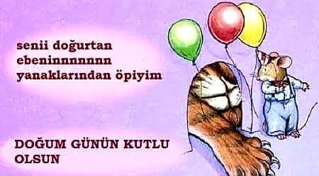 Resimli Komik Doğum Günü Mesajları