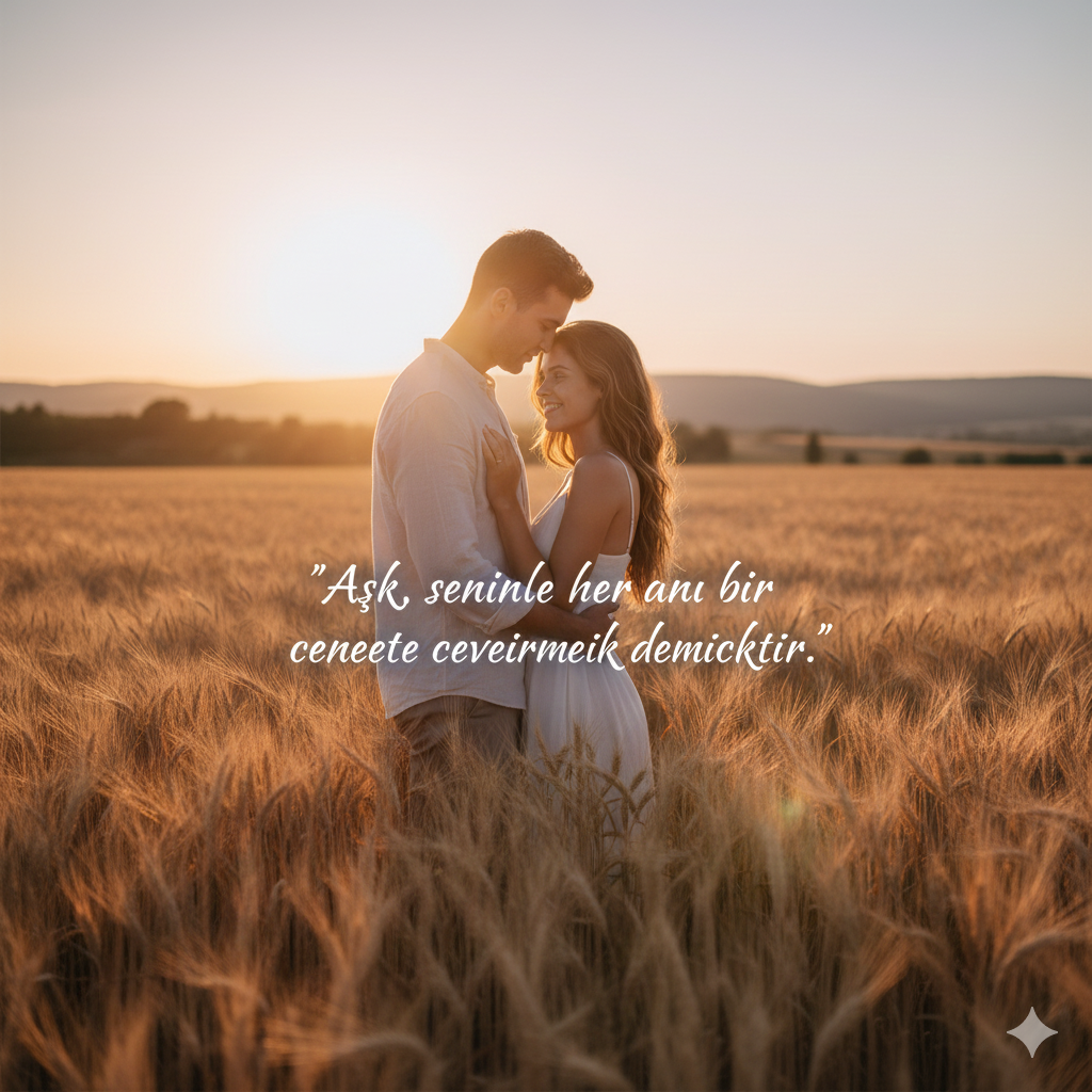Kısa ve Etkileyici Aşk Sözleri